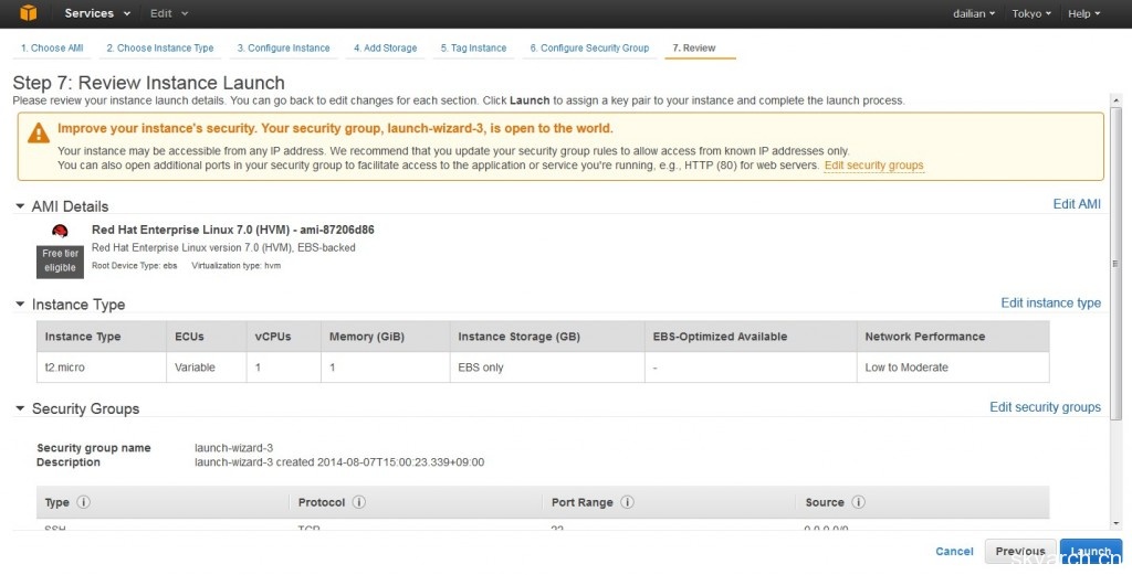 aws-ec2-configure-security-group
